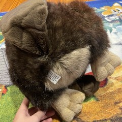Mama Beaver & Baby Costco Brown Stuffed Animal Plush Toy Large 18″