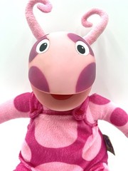 RARE 2007 Viacom The Backyardigans Uniqua Plush Doll – Plastic Face