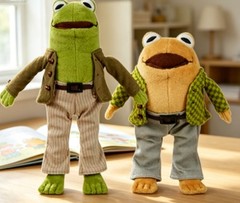 Frog And Toad Plush Set Of 2 Stuffed Animal Small Sekiguchi NEW US 2026