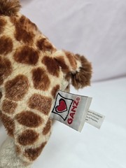 Ganz Webkinz Giraffe HM403 Stuffed Animal Toy No Code Retired- No Lashes