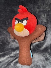 Angry Birds Slingshot Theme 11″ Plush Red Bird Rovio 2012 Stuffed Toy