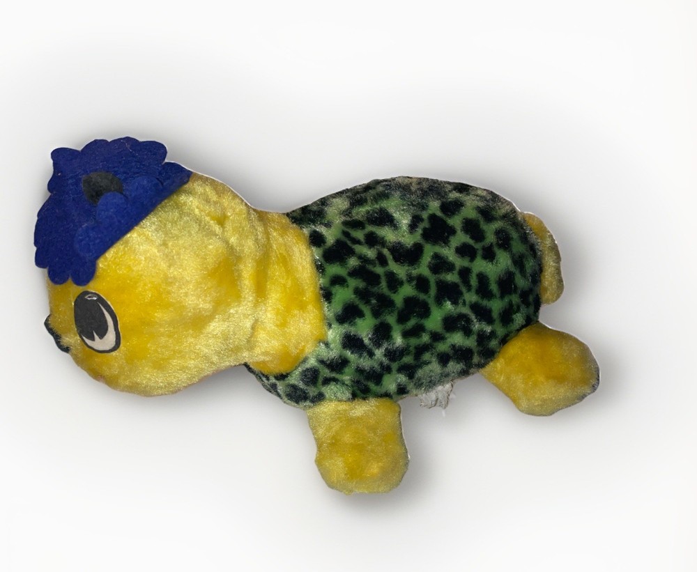 Vtg Commonwealth Of Pennsylvania TURTLE Stuffed Plush CARNIVAL PRIZE 12” 1940s