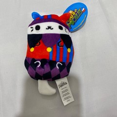 Cats vs Pickles Jester Plush Toy Cepia Collectible Bean Bag Stuffed Animal