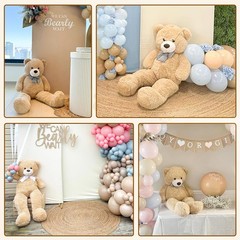 Giant Teddy Bear 4 Feet,Adorable and Cuddly Big Bear Stuffed Animal 47″, Classic