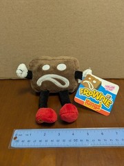 Kings Family Restaurant Frownie Brownie Plush Stuffed Toy Mascot NWT w/ Tags ~4″