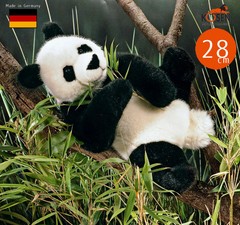 Kosen Panda Sitting Plush 28cm Realistic Giant Panda Stuffed Animal Germany Rare