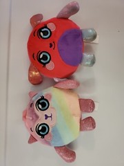 Mush Meez Olivia The Cat And Deanna The Dog Plush