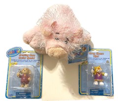 Webkinz Fuzzy PIG HM002 Sealed Code 8″ Plus Two Webkinz Action Figures