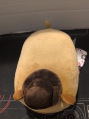 Mewaii Cute Sherriff Capybara Plush Pillow, Kawaii Plushies Stuffed 8 Inch,