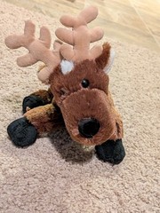 GANZ Webkinz Plush Reindeer HM137 No code no tag
