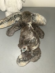 Lot Of 4 Jellycat Bashful Bunnies Dark Brown Crème Beige White Bunny Medium