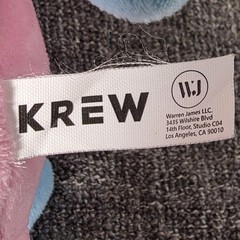 KREW District Rainbow Unicorn Caticorn Cat Plush Pink Blue Gold Glitter 13″