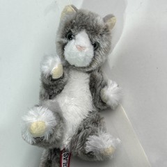 Douglas Gray White Kitty Cat 6” Plush Stuffed Toy Kitten Small (f1)