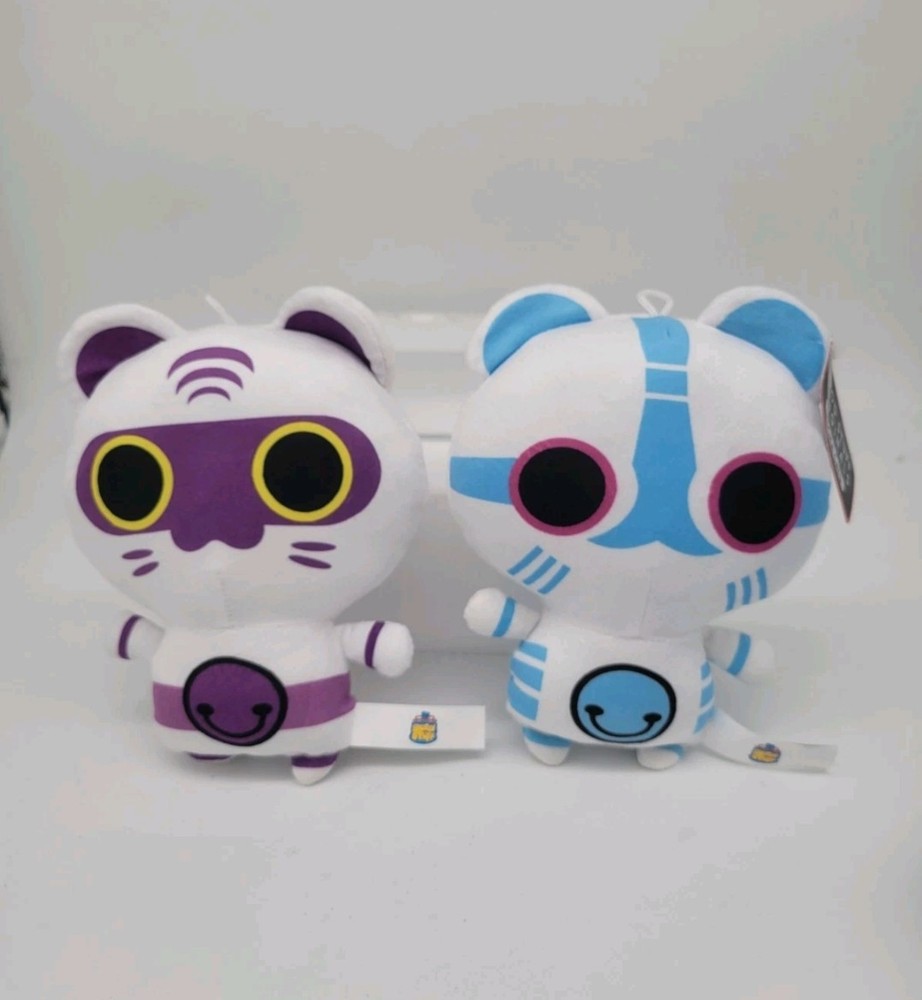 Mecha Cats Set Stuffed Animal Plush Toy 8” NEW & NWOT Collectible Rare FREE SHIP