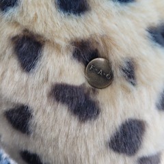 FAO Schwarz Cheetah Leopard Cat Plush Realistic 25″ Stuffed Animal 2017