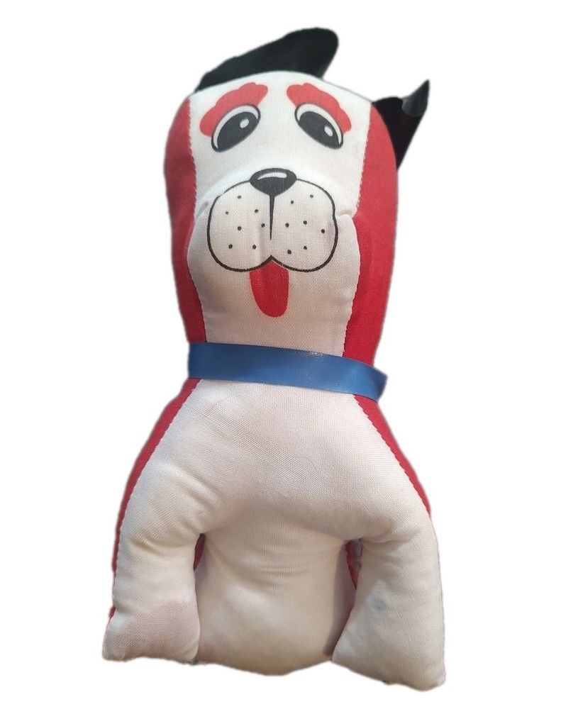 Vintage Dog Cotton 70’s Dog Beagle Carnival Prize Floral Flowers Ramona Toy Co.