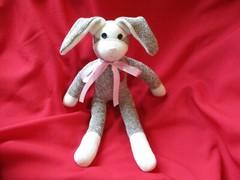Sock Monkey Bunny