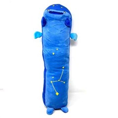 Mewaii Star Whale Shark Plush Sensory Toy 20″ Blue Long Soft Pillow Pet Kawaii