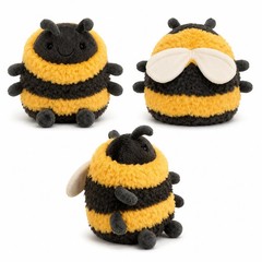 Albee Bee Plush NWT Soft Stuffed Bumble Bee Toy Gift Kids Super Soft Cute