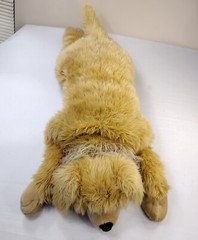 Plow & Hearth Golden Retriever Jumbo Plush Cuddle Animal Body Pillow 45″ Length