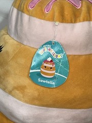 UNRELEASED Squishmallows Sawtelle LARGE – Hard To find! NEW With Tags!