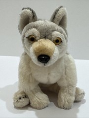 National Geographic Lelly Wolf Plush Stuffed Animal Small 6” Soft Plush HTF