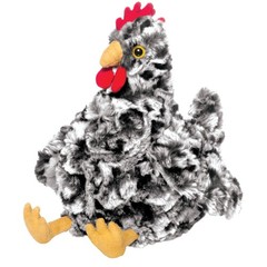 Manhattan Toy Henley Chicken Stuffed Animal, 9″