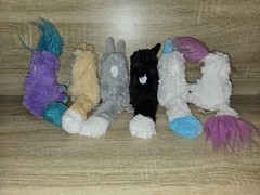 6″ Bush Baby World Plush Lot of 6 Mini Multicolor Monkey 2017 MPN 63347