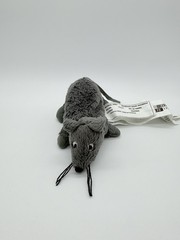 Ikea Plush Gray Rat Gosig Mouse Animal Plush Ratta Stuffed Toy 5.5″