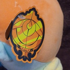Gaslight District Melancholy Plush Doll Washable Orange Blue White Small 2025