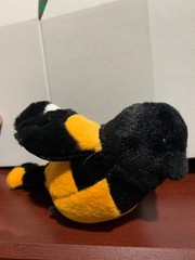 Webkinz Lil’Kinz Oriole Bird HS510 Orange Black Plush Stuffed Toy 5″ No Code