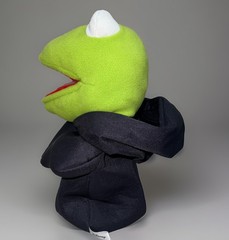 12” Disney Muppets Evil Kermit The Frog In a Cape Constantine Plush Hand Puppet