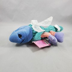 3 Precious Moments Tender Tails Vintage Plush Snail, Dragonfly & Bug w/Tag NOS