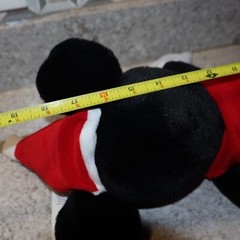 Vintage Mickey Mouse Disney Gund Christmas Santa Plush JC PENNEY Exclusive