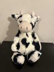 Jellycat Bashful Calf NWT – MEDIUM 12 HTF- Soft Plush Toy Cozy AUTHENTIC