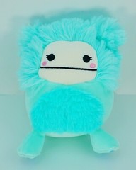 Joelle Bigfoot Squishmallow Plush Doll Stuffed Animal Toy Soft Furry Cute Teal