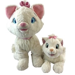 Disney Parks Marie Plush Lot Large Small Aristocats Cat Stuffed Animal Set
