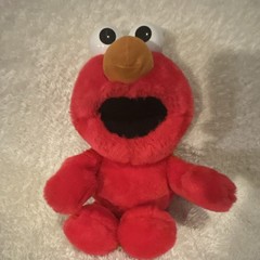 TYCO Tickle Me Elmo Sesame Street Plush Small Red Orange Washable 1993 Tested
