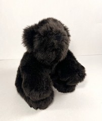 Pottery Barn Andrew Bear Plush Espresso Brown Teddy 12” Stuffed Animal