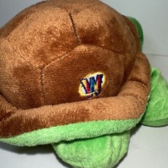 Ganz Webkinz Turtle 10″ Plush Green Brown Stuffed Animal Toy No Code HM150 Clean
