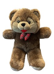 Vintage 1996 Hug Bear Talks 17” Talking Teddy Bear Plush Unceda Works Tested