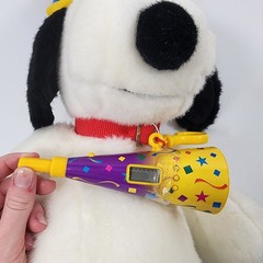 Jester Snoopy Millennium 2000 Plush Limited Macys 25” New Year’s Eve Vintage