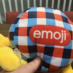 Fluffy Emoji Smiley Face Emoticon Cushion Stuffed Plush Soft Pillow 6-inch