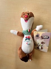 [NEW] Milano Cortina 2026 Olympic Mascot Milo Plush Toy Official Licensed Italy