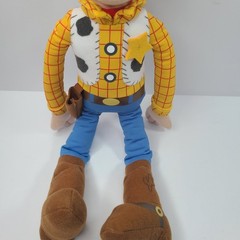 Disney Pixar Toy Story Woody & Bullseye Plush Lot Sheriff Cowboy Stuffed Toys