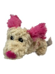 Greenbrier Dollar Tree FUZZY FRIENDS Puppy Dog Cream Valentines Be Mine
