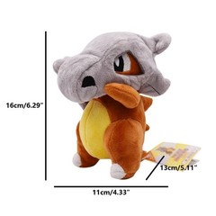 Cubone Plush Toy Stuffed Animal Soft Cartoon Game Character Doll All Star