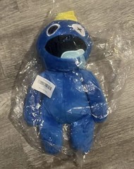 Rainbow Friends Blue Plush Plushie Doll figure Game Toys NEW