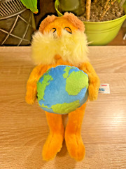 Lorax Planet Earth Plush Stuffed Animal Toy Dr. Seuss Aurora World 2020