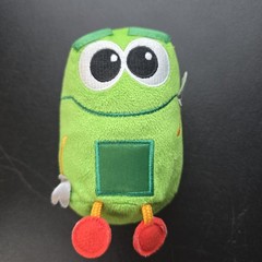Fisher-Price StoryBots Beep Plush RARE Green Plush Character Toy 5″ 2020- Talks!